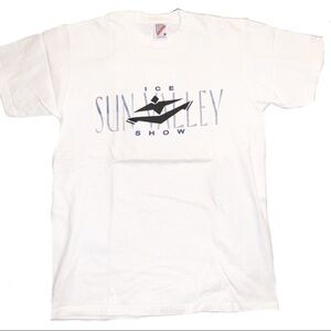VTG NEW “SUN VALLY ICE SHOW “ WHITE TSHIRT…